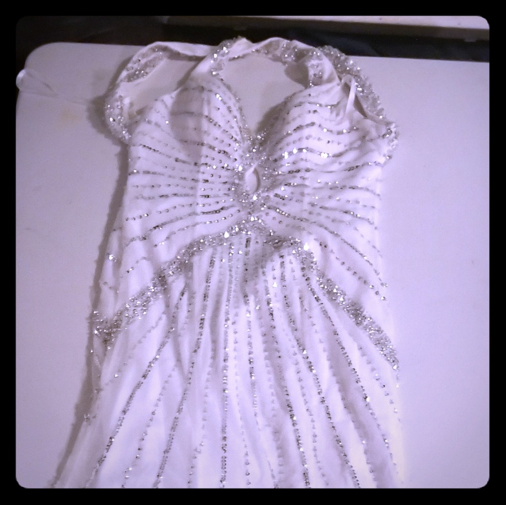 Woman's mermaid style dress